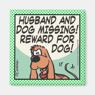 Make och Hund Magnet