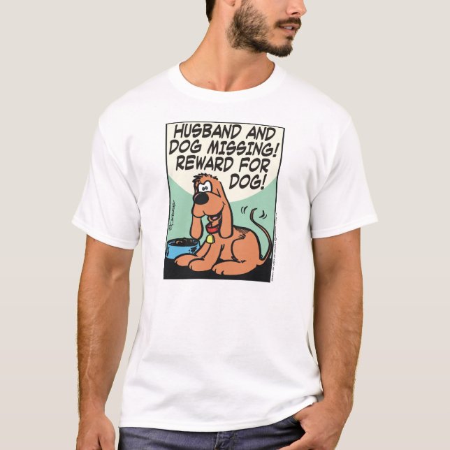 Make och Hund T Shirt (Framsida)