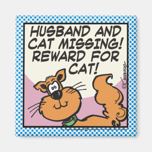 Make och Katt Magnet
