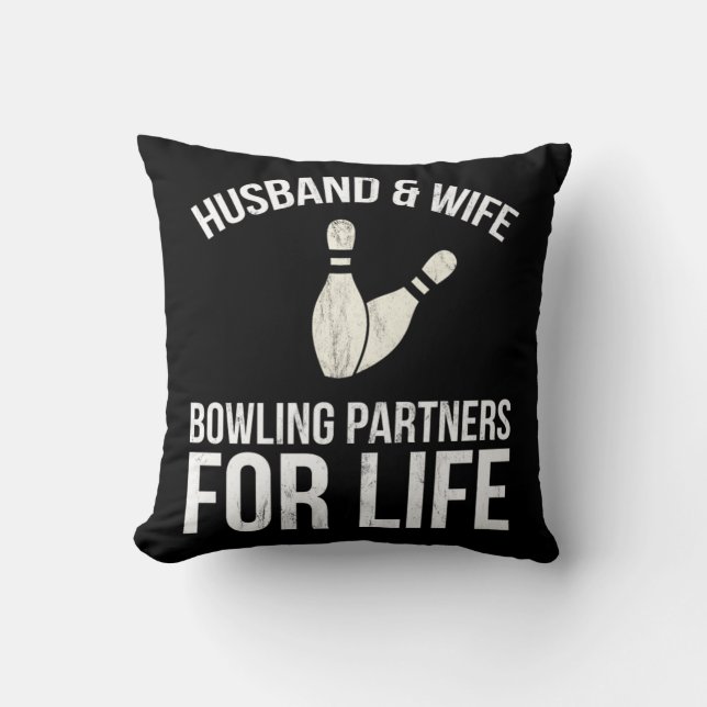 Make-och-Maka-Bowlingpartner-För-Livet-Par Kudde (Framsida)