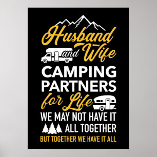 Make och partner i kampanjen för fruar poster