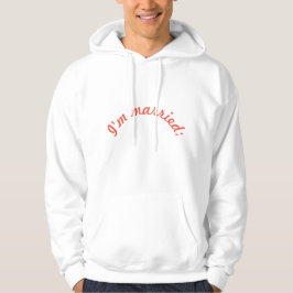 Make och Wife Edition Edition hoodie