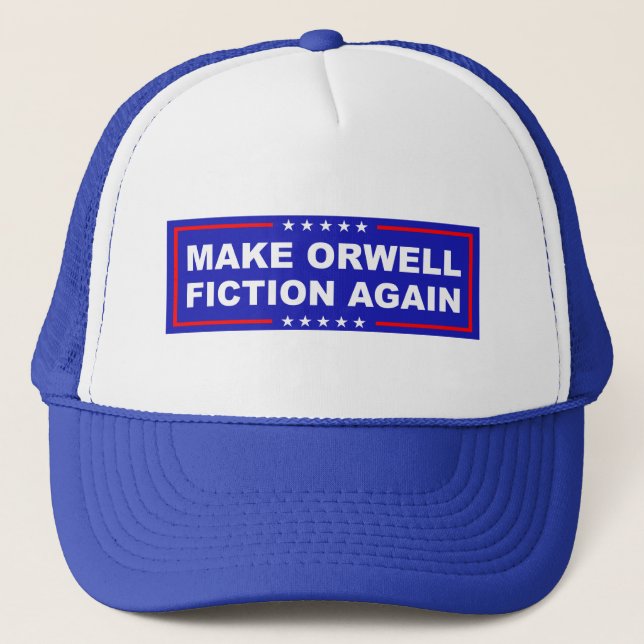 Make Orwell Fiction Again Keps (Framsida)