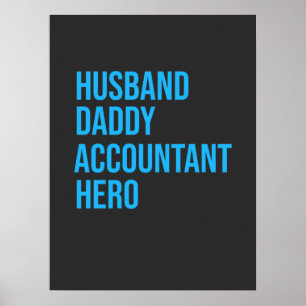 Make pappa Accountant Poster