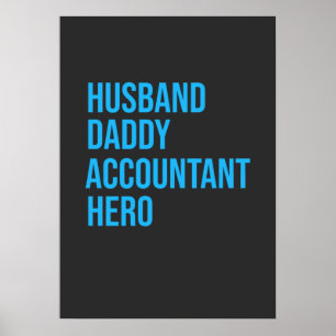 Make pappa Accountant Poster