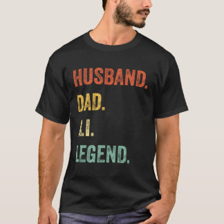 Make Pappa Ai Legend pappa Fars dag T Shirt