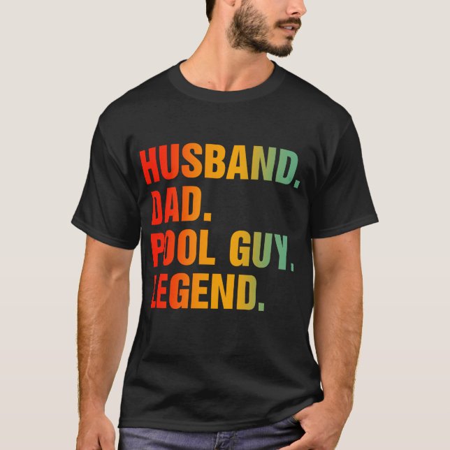 Make Pappa Bassäng Guy Legend T Shirt (Framsida)