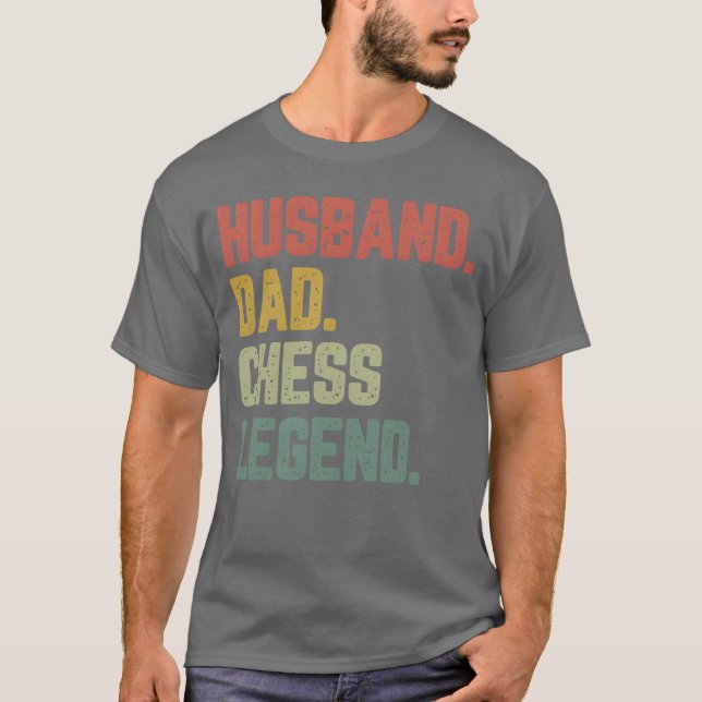 Make Pappa Chess Legend Funny Far flicka T Shirt (Framsida)