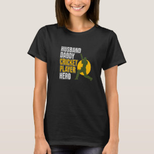 Make pappa Cricket Player Sports Team Coach Gr T Shirt