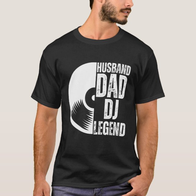Make Pappa DJ Legend 1 T Shirt (Framsida)