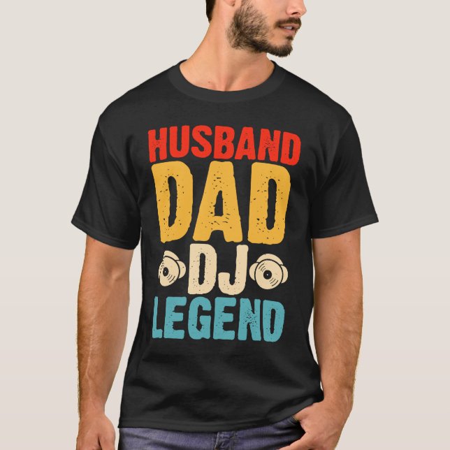 Make Pappa DJ Legend T Shirt (Framsida)