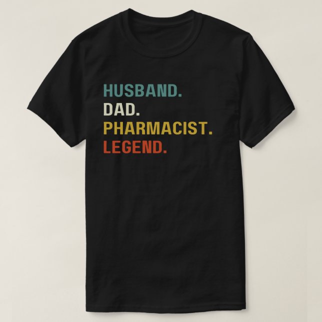 Make Pappa farmakist Legend,Funny farmaceut T Shirt (Design framsida)