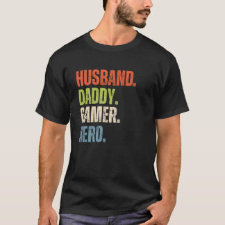 Make pappa Gamer Hero Distress T Shirt