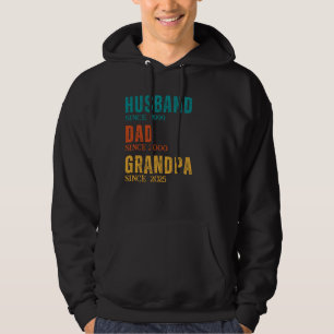 Make Pappa Grandpa Customized sedan år Retro Hoodie
