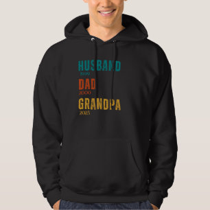 Make Pappa Grandpa Customized Year Retro Anpassnin Hoodie