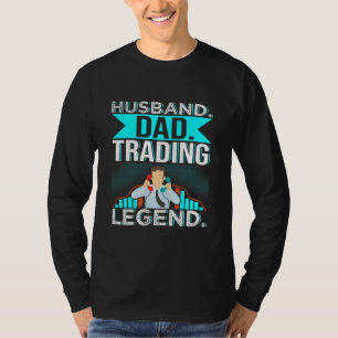 Make Pappa handelslegend Lagrar Forex Crypto T Shirt