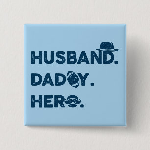 Make. Pappa. Hero. Retro-grafik Knapp