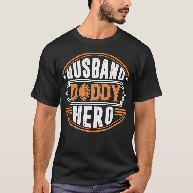 Make Pappa Hjälte T Shirt (Framsida)