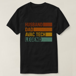  Make Pappa HVAC Tech Legend Funny HVAC Technicia T Shirt