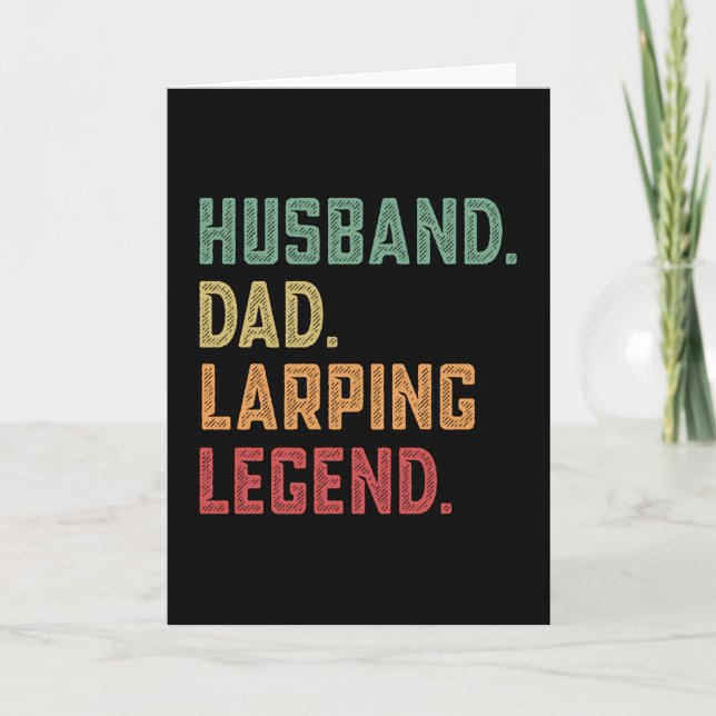 Make Pappa Larping Legend larp Kort (Framsida)