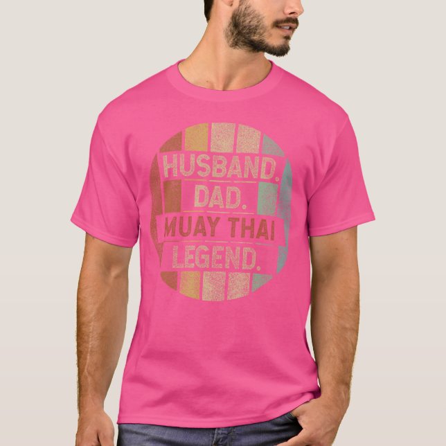Make Pappa Muay Thai Legend T Shirt (Framsida)