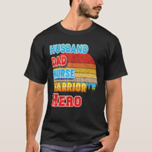 Make Pappa Nurse Warrior Hero Far Day Vintage T Shirt