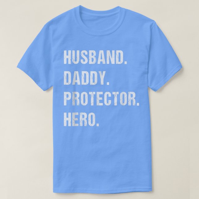 Make pappa Protector Hero Fars dag Gift for  T Shirt (Design framsida)
