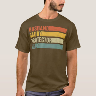 Make pappa Protector Hero Fars dag Vintage T Shirt