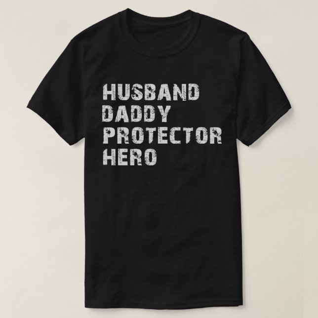 make pappa protektionhjälte t shirt (Design framsida)