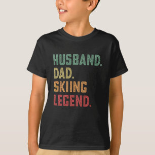 Make Pappa Skiing Legend Skiier T Shirt
