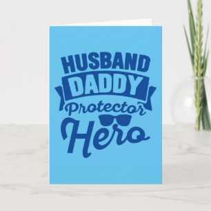 Make. Pappa. Skydda. Hero. Kort