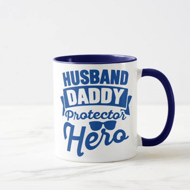Make. Pappa. Skydda. Hero. Mugg (Höger)