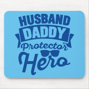 Make.Pappa. Skyddare. Hero. Musmatta