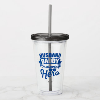 Make.Pappa. Skyddare. Hero. Take Away Mugg