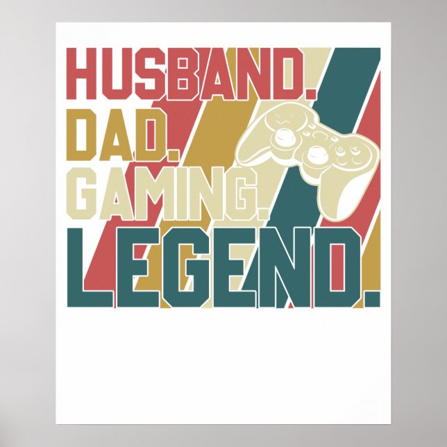 make pappa spelande legendarisk poster (Framsidan)