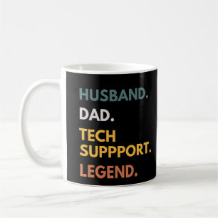 Make Pappa Tech Support Legend Funny Pappa Kaffemugg