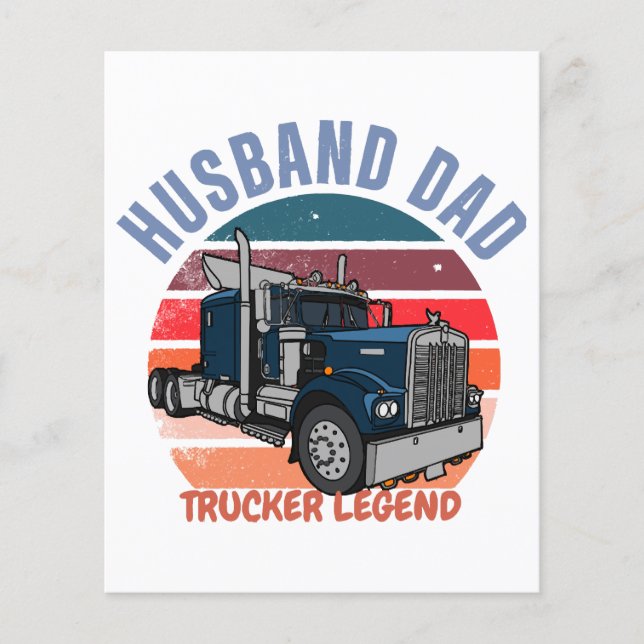 Make Pappa Trucker Legend (Framsida)