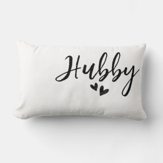Make, Personlig minimalistisk vigselkudde Lumbarkudde