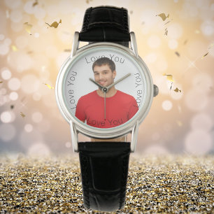 Make pojkvän kärlek du foto på armbandsur