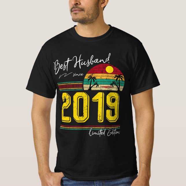 Make Sinc-bidrag på årsdagen för Best Husman Bröll T Shirt (Framsida)