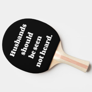 Make ska inte höras pingisracket