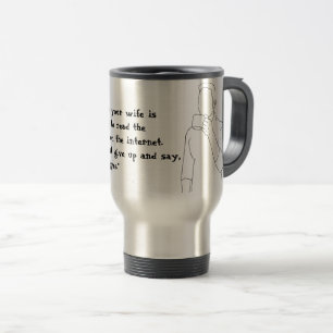 Make skämtserie: Travel/pendlare Mugg