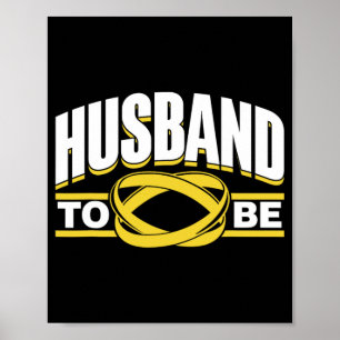 Make som ska bli bridgrupp Party Groom Bachelor Poster