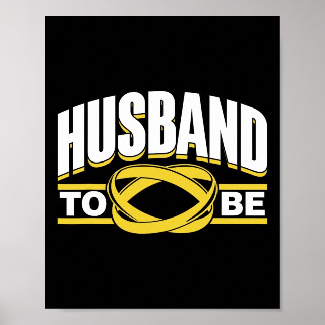 Make som ska bli bridgrupp Party Groom Bachelor Poster (Framsidan)