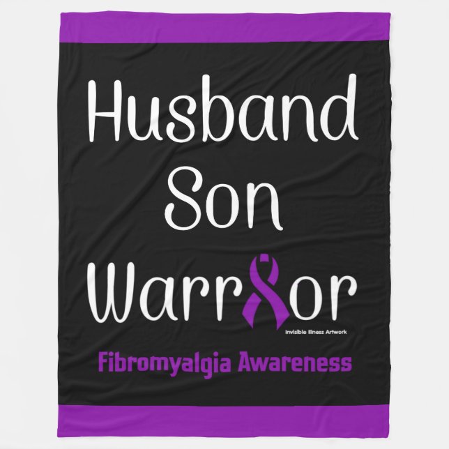 Make Son Warrior...Fibro Fleecefilt (Framsidan)