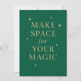 Make Space for Your Magic Inbjudningar