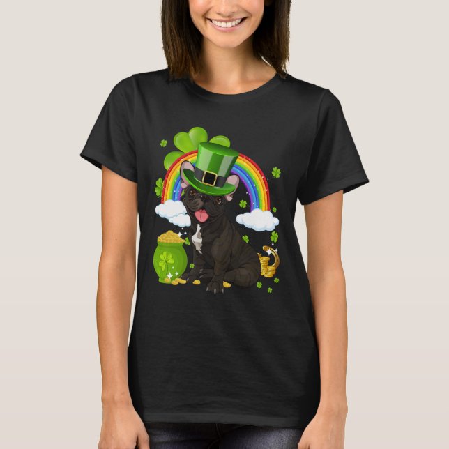 Make St Patricks Day Great Again Funny Bulldog Men T Shirt (Framsida)