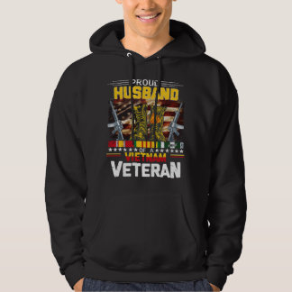Make stolt över Vietnam Veteran Vietnam Krig Vet Hoodie