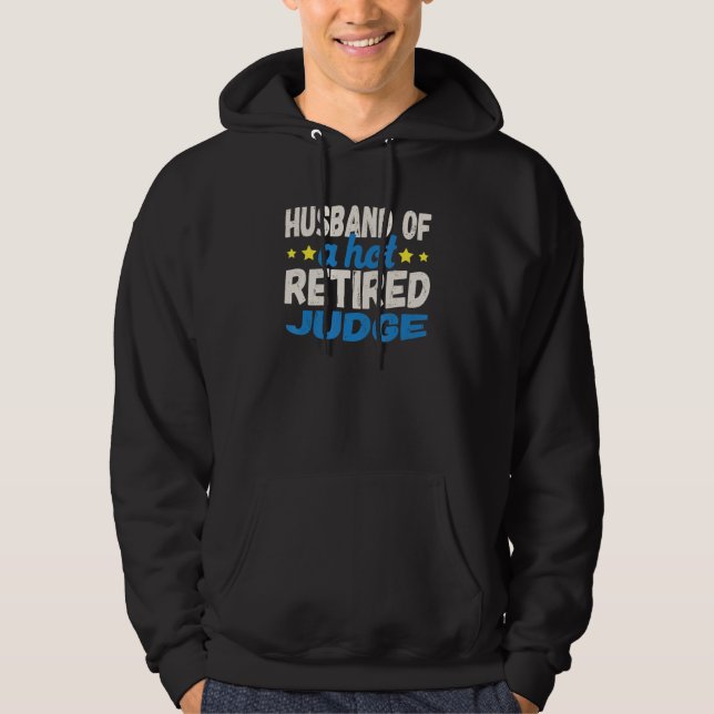 Make till en het pensionerad domare hoodie (Framsida)