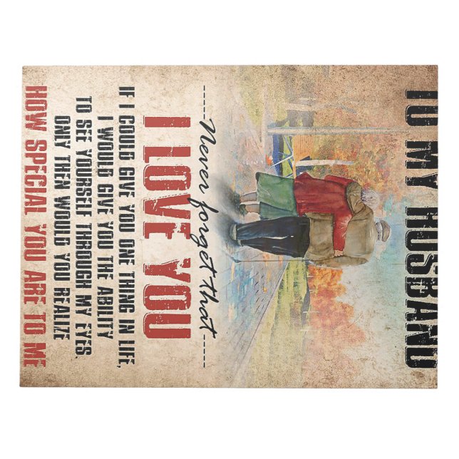 Make till min Make glöm aldrig Anteckningsblock (Framsida)